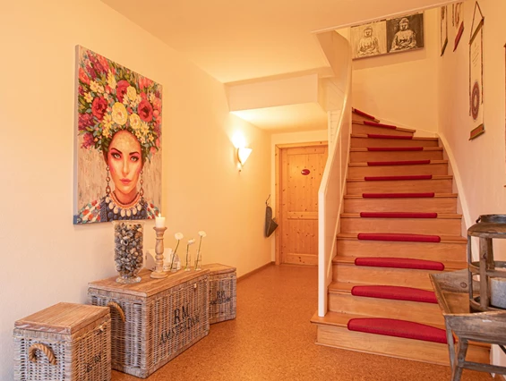 Biohotel: Treppenhaus - Haus AnNatur Bio Pension und Appartements