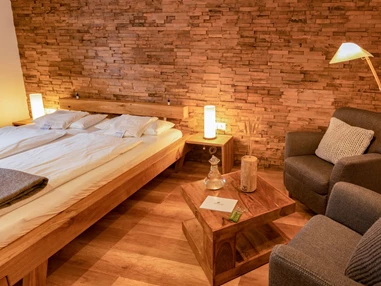 Biohotel: Doppelzimmer - Haus AnNatur Bio Pension und Appartements