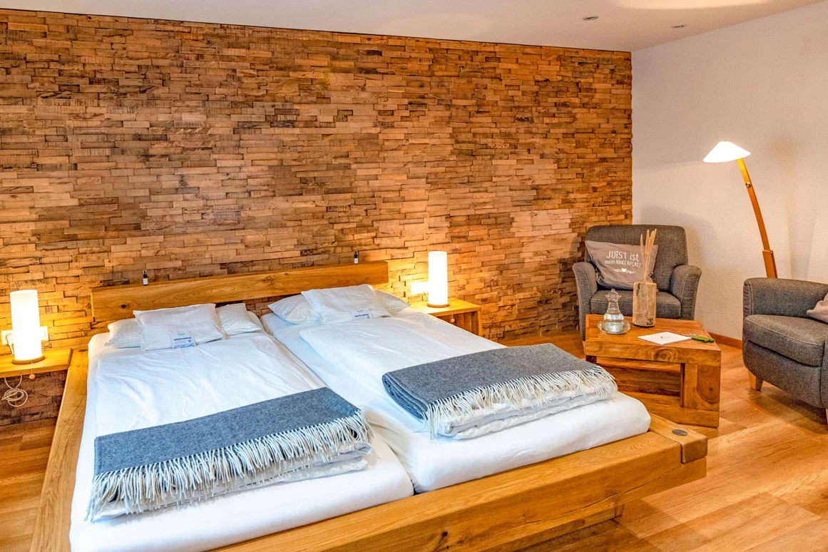 Biohotel: Doppelzimmer - Haus AnNatur Bio Pension und Appartements