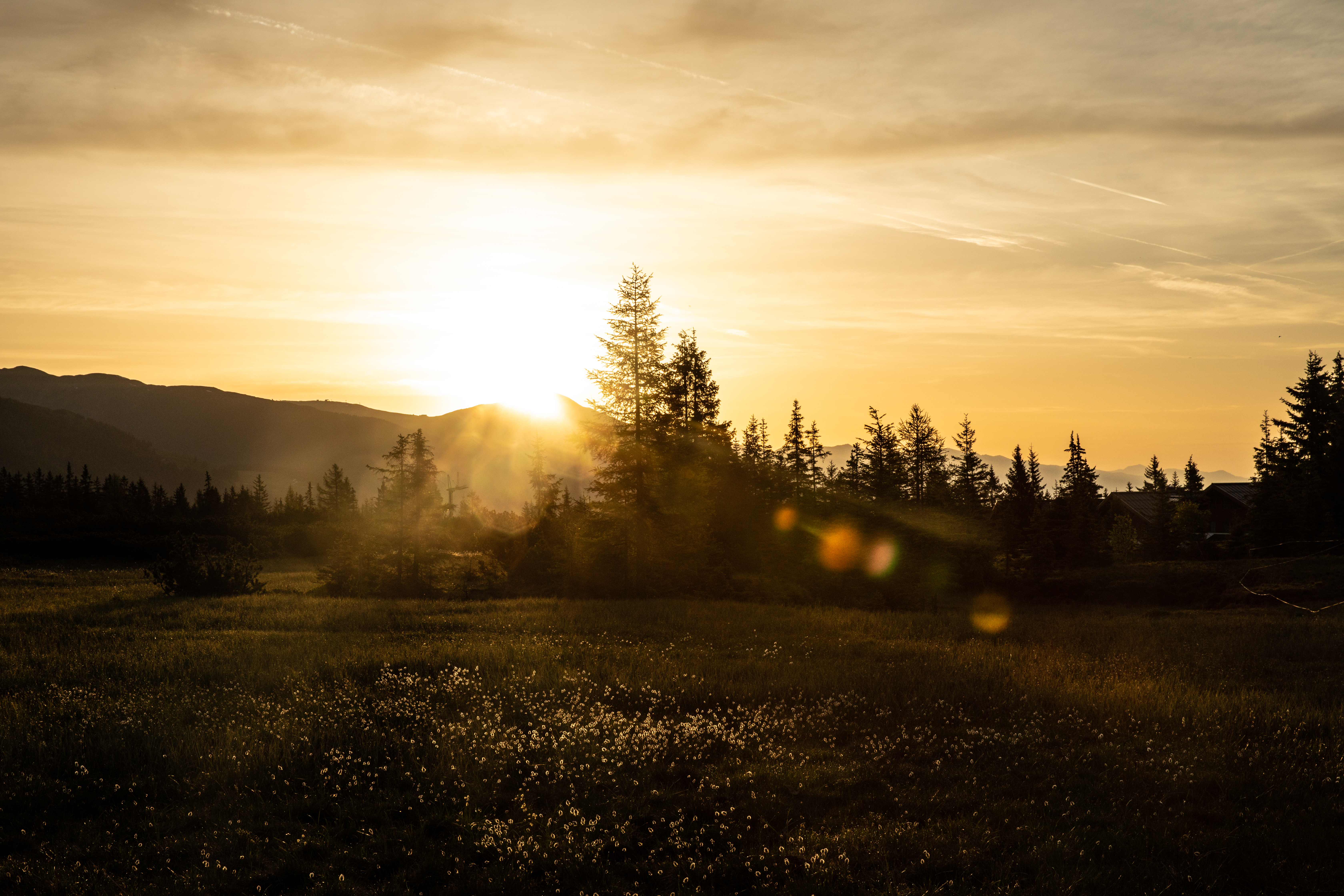 Biohotel: Hochmoor Sonnenaufgang - Biohotel Castello Königsleiten